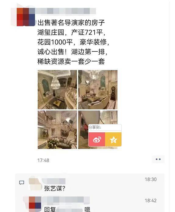 3000万网民币！张艺谋急售无锡临湖别墅<strong></p>
<p>蛋币网</strong>，不要错过