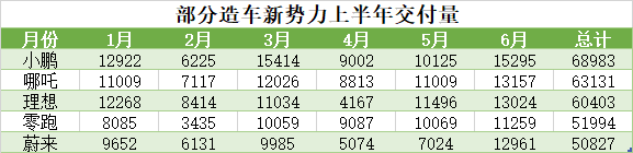 蔚来多事之秋：上半年交付量落后哪吒、零跑<strong></p>
<p>美股总市值</strong>，遭做空市值蒸发200亿