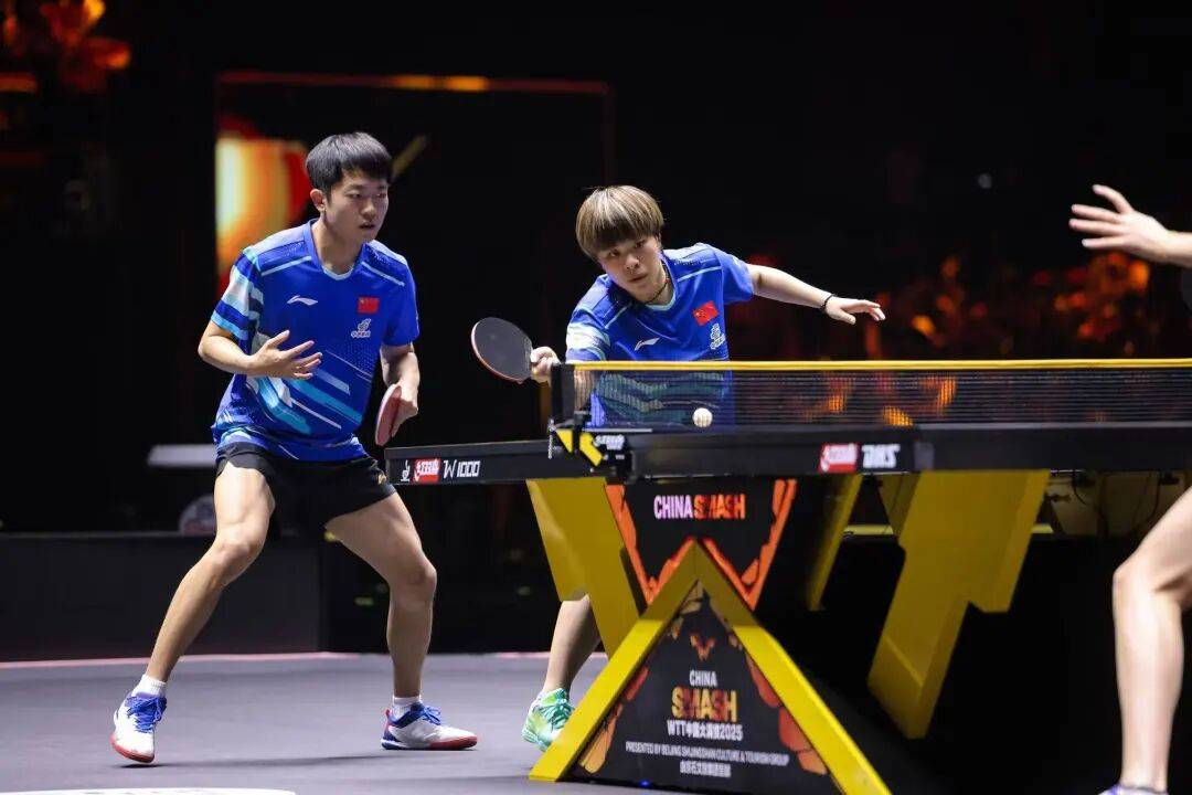 国乒提前锁定混双冠军<strong></p>
<p>切原油</strong>，男、女双打各有3对进4强 | WTT中国大满贯双打