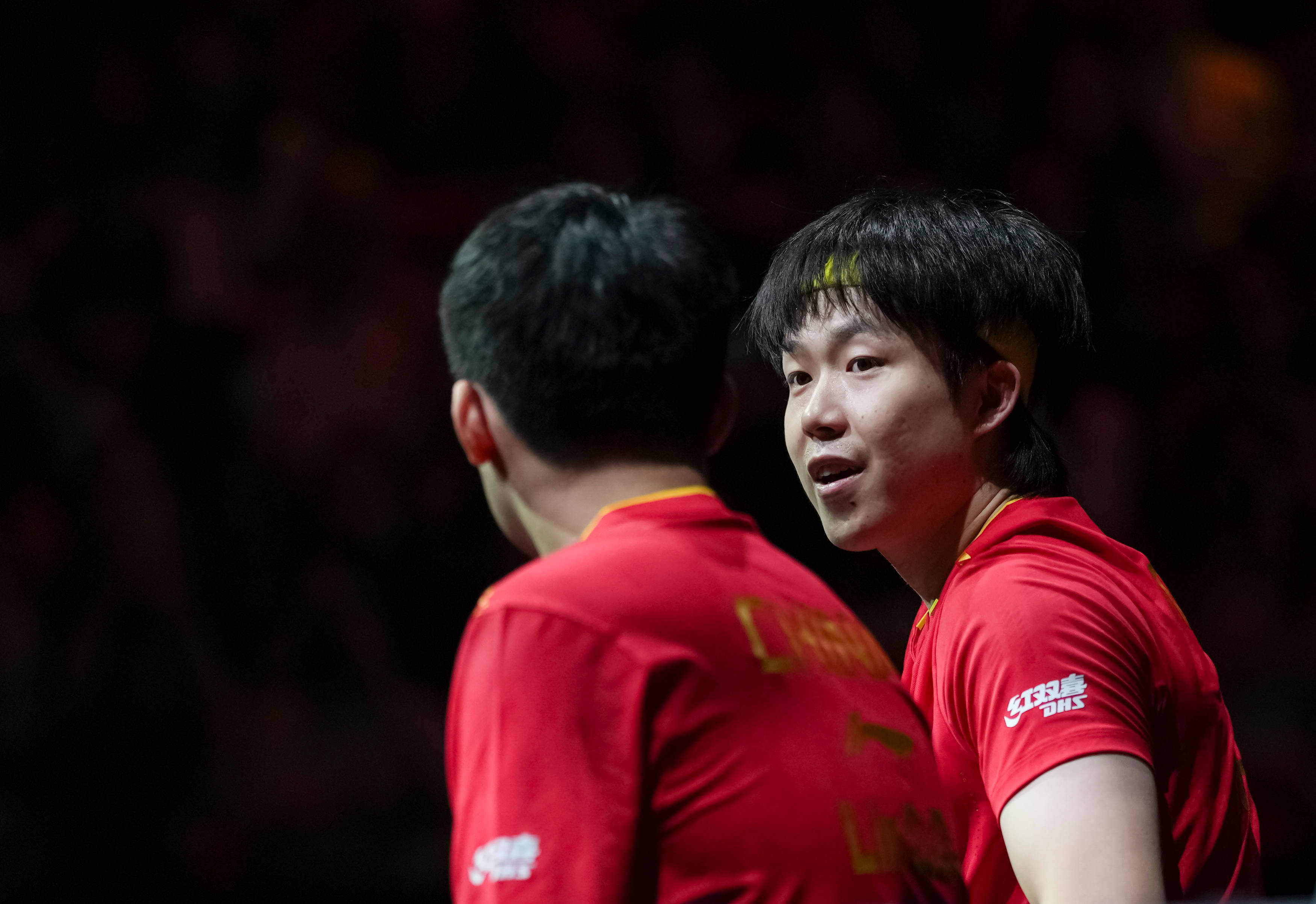 (体育)乒乓球——WTT中国大满贯赛:林诗栋/王楚钦晋级男双四强