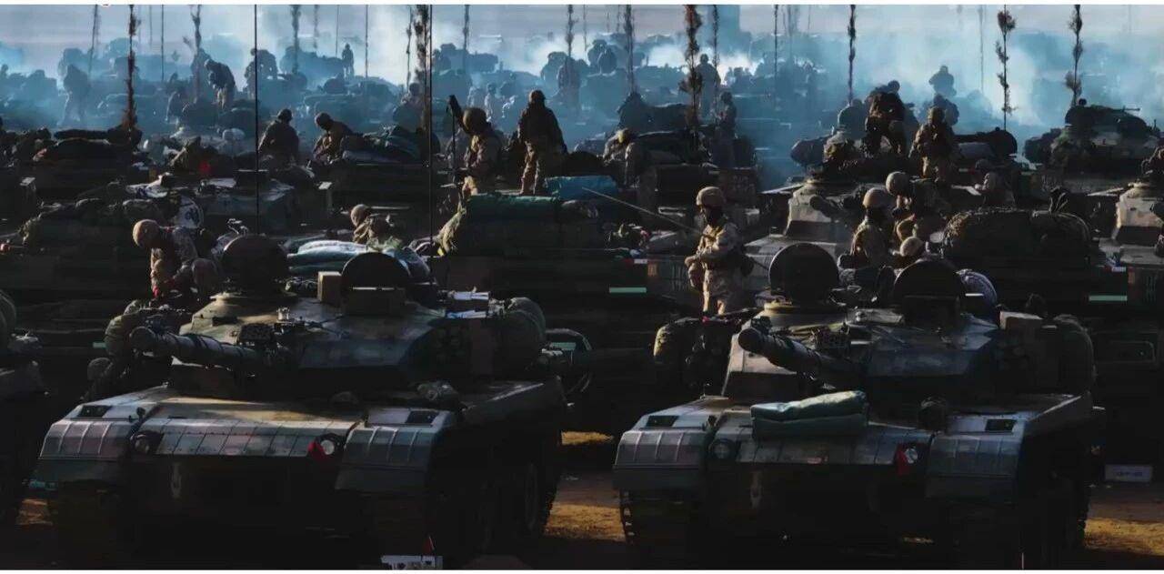 大场面!机器狗、无人机开路<strong></p>
<p>上海证券</strong>,实兵对抗演练画面公布