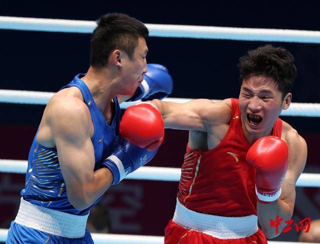 全运会拳击男子80公斤级决赛<strong></p>
<p>招商证券交易网</strong>，王小保夺冠！