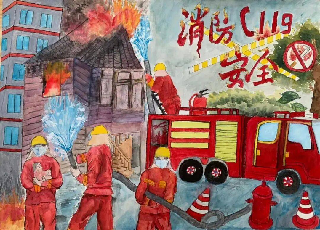 【119宣传月-安全用火用电】云环教育集团开展消防安全主题教育活动